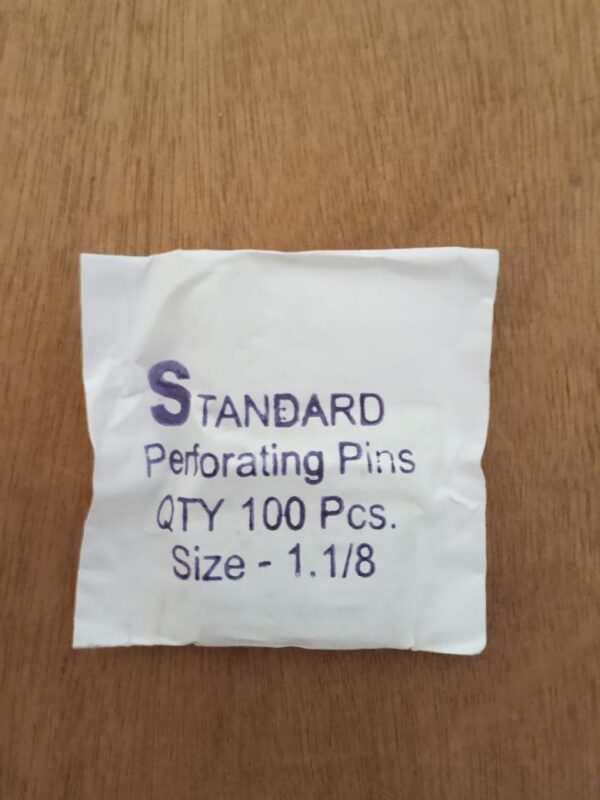 Perforation Machine Pins packet