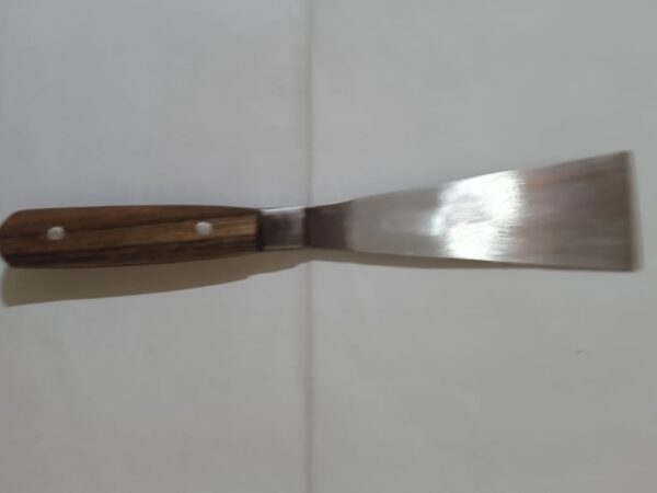 Offset 2 inch wooden handle knife - Image 3